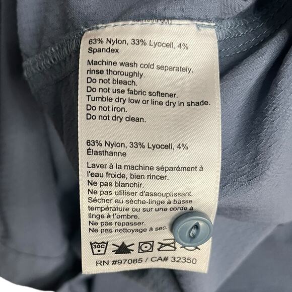 OUTDOOR RESEARCH Slate Lightweight Short Sleeve Button Front Shirt Men’s Large - Picture 9 of 11